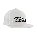 TITLEIST Hat & Cap (L/XL, FLAT BILL, White)