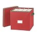 Holiday Ornaments Storage Cube with 64 Individual Compartments - Made with Non-Woven Polypropylene Fabric - Removable Top and Convenient Handle.