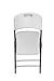 Lifetime 22804 Granite Classic Commercial Folding Chair, White