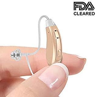 Hearing Amplifier Device for Adults, Seniors and Children, Digital Noise Cancelling,Feedback Cancellation Hearing Amplifier. Fit for Left and Right Ears