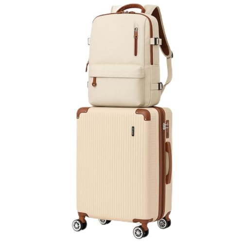 Mala de Bordo 10kg Mochila Bagagem de Mão com 4 Rodas Duplas 360° | Mala de Viagem, Expansivel, Aprovada ANAC, Cadeado AntiFurto TSA, Alça Lateral, com Divisória, Leve, Resistente