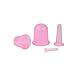 Anti-Cellulite Massage Cups - Kit of 4 Suction Vacuum Silicone Treatment Therapy Cups – Firms Tightens & Tones Skin - Helps Break Down Fat Tissue - Improves Blood Flow and Lymphatic Circulation - Venu