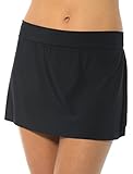 Jersey Tennis Skirted Bikini Bottom