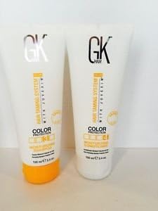 GK Global Keratin Color Protection - Moisturizing Shampoo and Conditioner 3.4oz each
