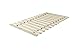 Continental Mattress Standard Mattress Support Wooden Bunkie Board, Full, Horizontal Slat