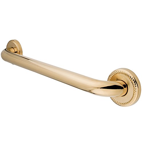Kingston Brass DR814182 Designer Trimscape Laurel Decor 18-Inch Grab Bar with 1…