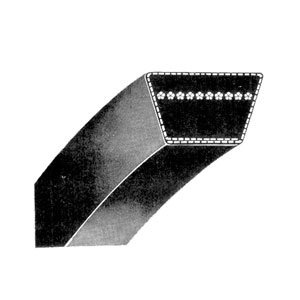 Husqvarna LST42C Snow Blower Thrower Kevlar Blue V-Belt 5/8" X 114" Part No: 11K, GXH47846, MXV51140