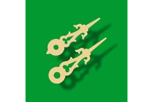 August Schwer Hands for The Cuckoo Clock 54mm (2.13inch) and 50mm (1.97inch) Ebony Plastic