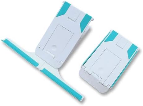 Pocket Adjustable iPad Stand - Ultimate Stable Support Compatible With All iPads, Tablets, iPhones, Cookery Books & More. For Desktop, Office, Kitchen & in Bed! (Aqua)