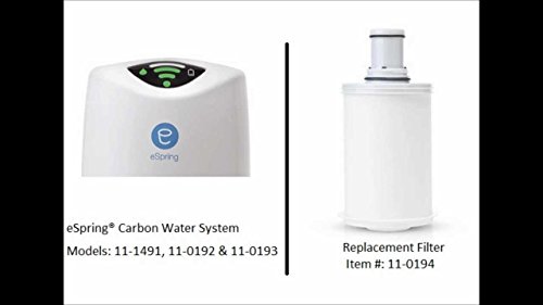 eSpring Carbon Water Treatment System - Replacement Filter 11-0194( No UV light , Does not work for the UV light system )