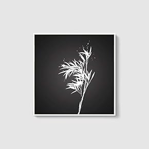 Framed Canvas Wall Art for Living Room, Bedroom Abstract Trees Canvas Prints for Home Decoration Ready to Hang - 16x16 inches
