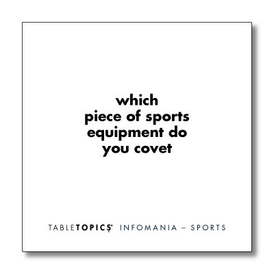 TABLETOPICS Infomania Sports: Questions to Start Great Conversations