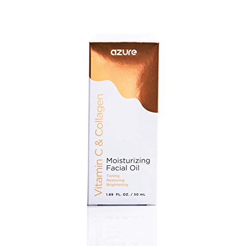 azure vitamin c and collagen moisturizing facial oil