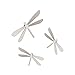 Umbra 470787-558 , Warm Nickel Wallflutter Adhesive Wall Decor, Set of 8, 8 Count