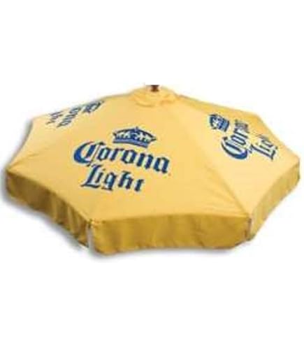 Modelo Corona Extra 9 Foot Beer Patio Umbrella Market Style Dark Navy : Patio, Lawn & Garden