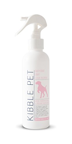 Kibble Pet Silky Coat Light Leave in Spray, Warm Vanilla and Amber (7.2 Ounces)