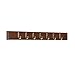 Proman Products Belts and Ties Hanger, Walnut