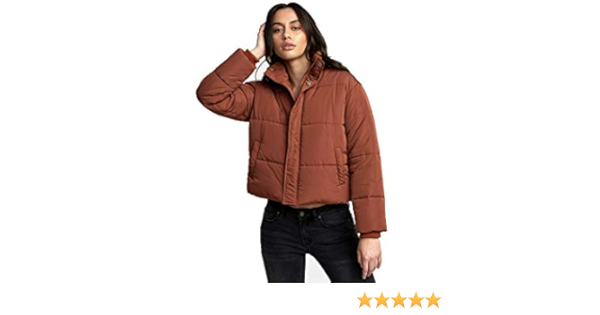 eezeh puffer cropped jacket