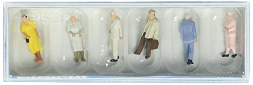Preiser 14116 Passers by Package(6) HO Model Figure