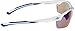 Crossfire Safety Glasses AR3 Blue Mirror Lens White Ultralight Half Frame 16278