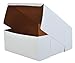 SCT White One-Piece Non-Window Bakery Boxes, 14 x 14 x 6, White, Paper, 50/Carton