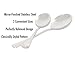 Serving Spoons Stainless Steel - Large and Medium Buffet Serving Set of 2 by Mallets Bay