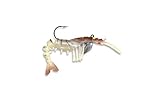 Egret Baits Vudu Shrimp, 2-Inch, Natural
