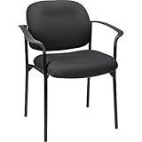 Staples Verdesol Fabric Guest Chair, Black