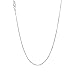 925 Sterling Silver 1MM Snake Chain Italian Crafted Necklace Thin Lightweight Strong - Lobster Claw Clasp