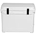 Engel Coolers ENG50 Cooler | 60 Can High Performance Durable Seamless Rotationally Molded Ice Box for Camping, Hunting, and Fishing - White