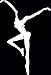 Fire Dancer DMB Premium Decal Vinyl Sticker|Cars Trucks Vans Walls Laptop| White |5.5 x 3.75 in|CCI1176