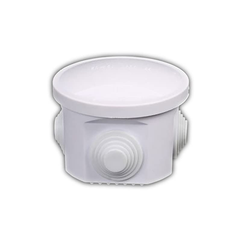 Electrical Junction Box, IP55 Weatherproof Electrical Enclosure Project Instrument Case, Opening Hole Project Box (1Pcs - 80 x 50mm)