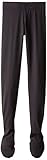 Capezio Big Boys' Tactel Footed Tight, Black, Small