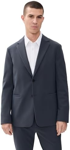 Theory Men's Clinton Precision Ponte Blazer, Baltic, S at Amazon