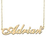 RONKAHSHOW Adrian Custom Name Necklace Customized