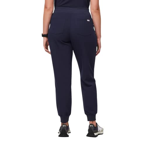 FIGS Zamora High Waisted Jogger Style Scrub Pants For Women Navy, Regular M on Galleon Philippines