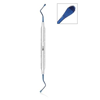 Amazon Com 10 Miller Surgical Curette Fine Titanium Serrated