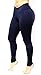 Navy Blue Leggings with Pockets and Internal body shaping girdle SMALL-US 0-3