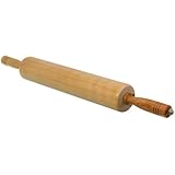 American Metalcraft (WRPC5715) 15" Wood Rolling Pin