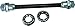 Hub Axle Kit Action Rear Single Speed 3/8X26Tpi 164mm Axle with Retainers