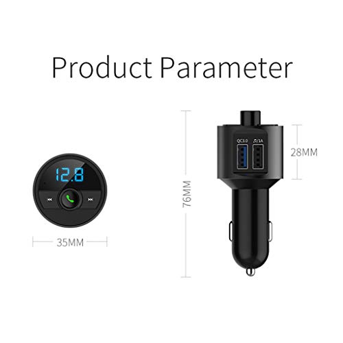 SUN HUIJIE (Buy one to Send one) Car Charging FM Bluetooth MP3 Car Music Player QC3.0 Launcher Card Bluetooth handsfree