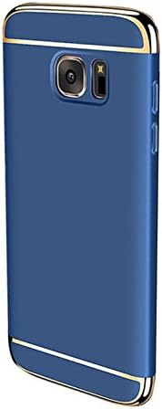 Samsung S7 Edge case,A Trading Shockproof Thin Hard Case Cover for S7 Edg (Blue)