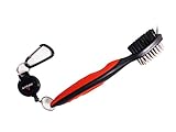 Paragon Golf Brush Master Club Cleaner with Divot Groove Spike Tool