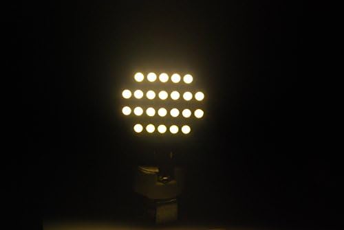 Jambo 4 Pack LED G4 Energy Saving Corn Bulb 1 Watt - AC DC 12V, 3000K warm white, Beam angle 180 degree, 24SMD3528 [Energieklasse A]