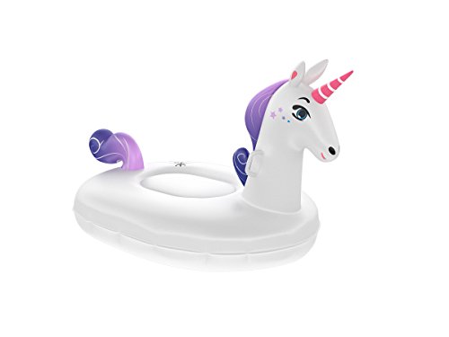 Floatie Kings FK-Unicorn Premium Unicorn Float, White, 71