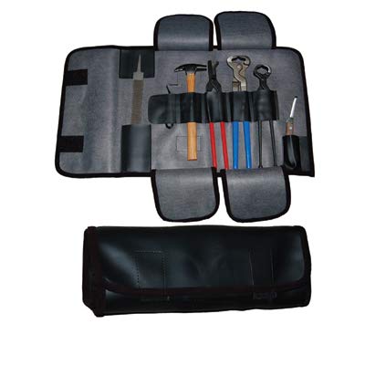 Country Pride Farrier Tool Kit - 7 Piece Horse Hoof Care Set - with Bag