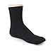 Tinksky Men Elastic Soft Cotton Tabi Toe Socks, 3 Pair (White/Grey/Black), US 5-12