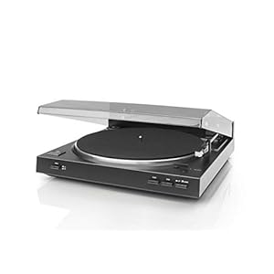 Dual Dt 210 USB-Platenspeler (Usb-Aansluiting, 33/45 Rpm) Zwart