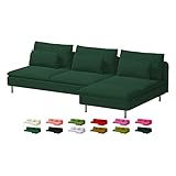 Custom Made Soderhamn Sectional Couch Velvet