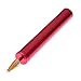 Whitelotous Brass Leather Craft Top Edge Dye Roller Pen Applicator Leather Craft Oil Painting Making Tool (Red)